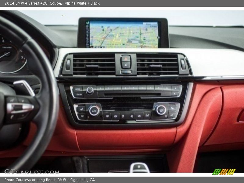 Alpine White / Black 2014 BMW 4 Series 428i Coupe