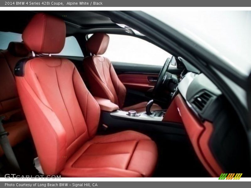 Alpine White / Black 2014 BMW 4 Series 428i Coupe