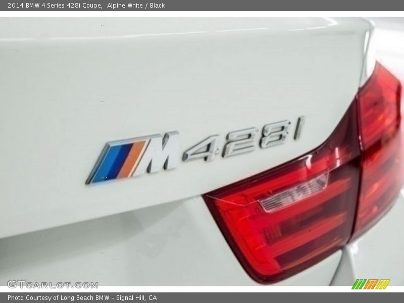Alpine White / Black 2014 BMW 4 Series 428i Coupe