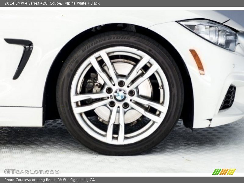 Alpine White / Black 2014 BMW 4 Series 428i Coupe