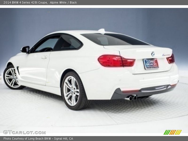 Alpine White / Black 2014 BMW 4 Series 428i Coupe