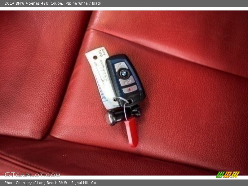 Alpine White / Black 2014 BMW 4 Series 428i Coupe