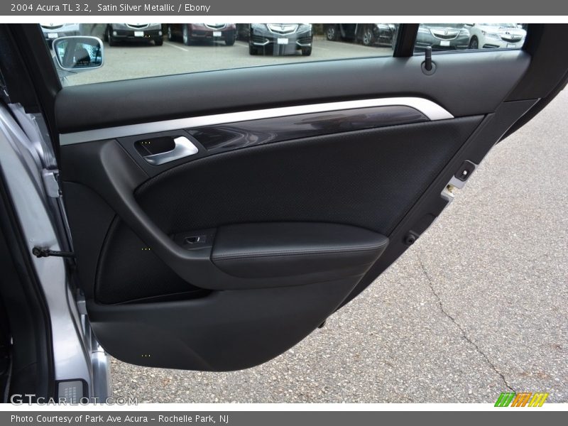 Satin Silver Metallic / Ebony 2004 Acura TL 3.2