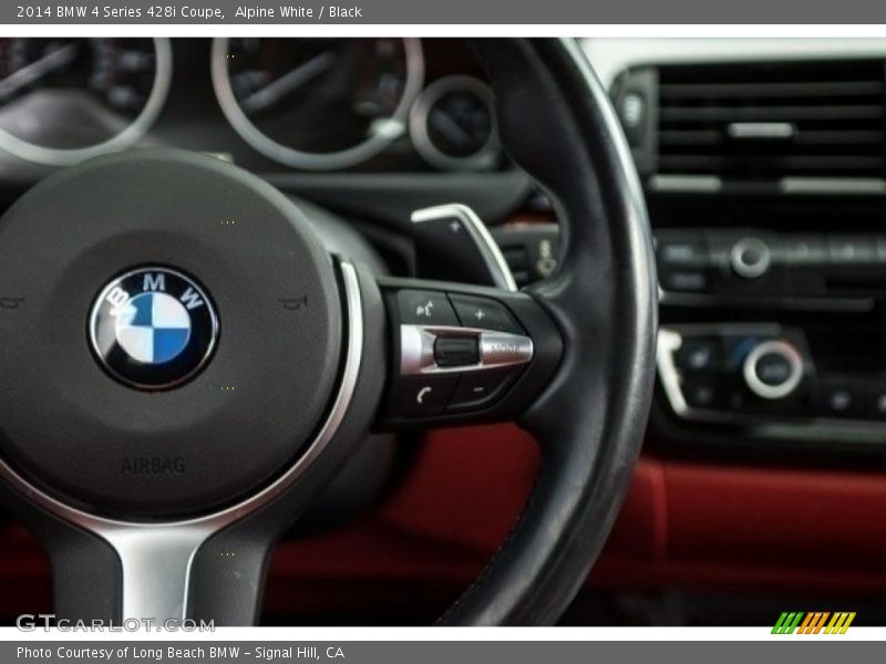 Alpine White / Black 2014 BMW 4 Series 428i Coupe