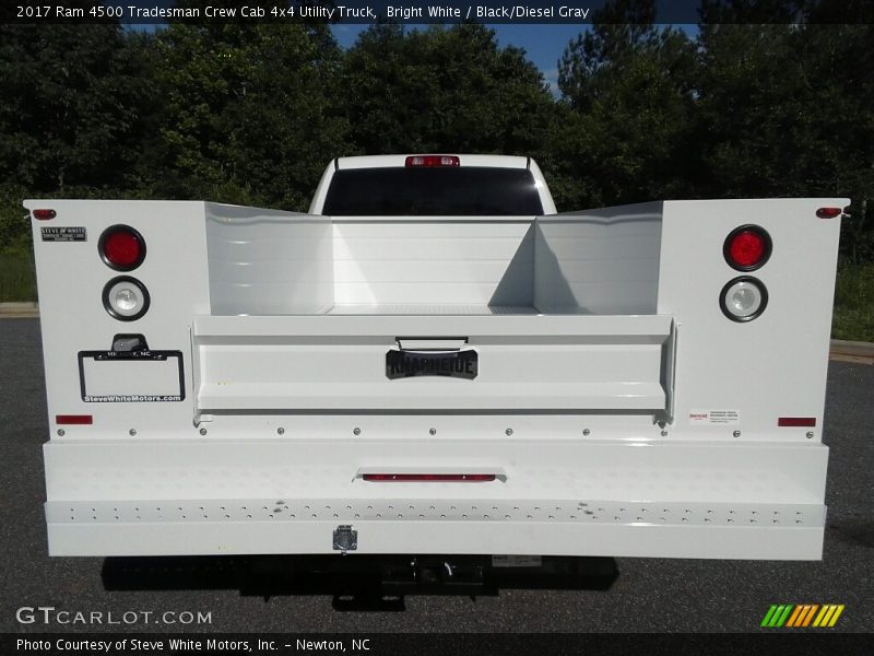 Bright White / Black/Diesel Gray 2017 Ram 4500 Tradesman Crew Cab 4x4 Utility Truck