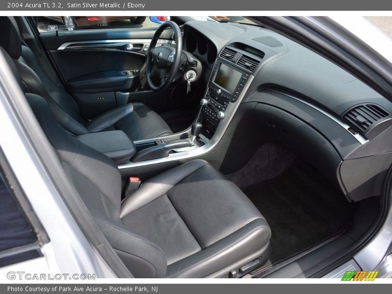 Satin Silver Metallic / Ebony 2004 Acura TL 3.2