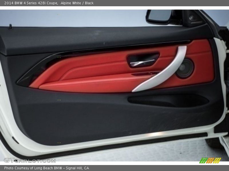 Alpine White / Black 2014 BMW 4 Series 428i Coupe