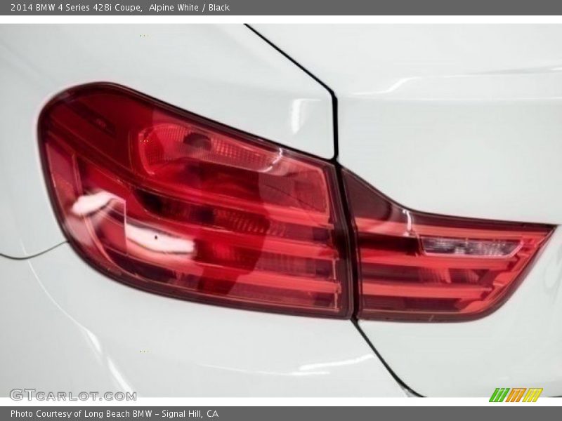 Alpine White / Black 2014 BMW 4 Series 428i Coupe