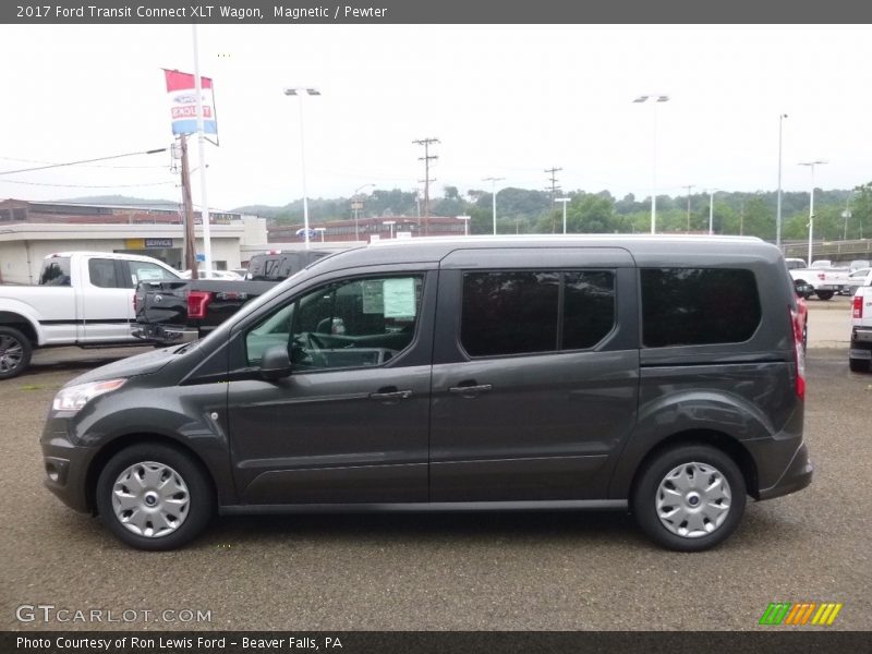 Magnetic / Pewter 2017 Ford Transit Connect XLT Wagon