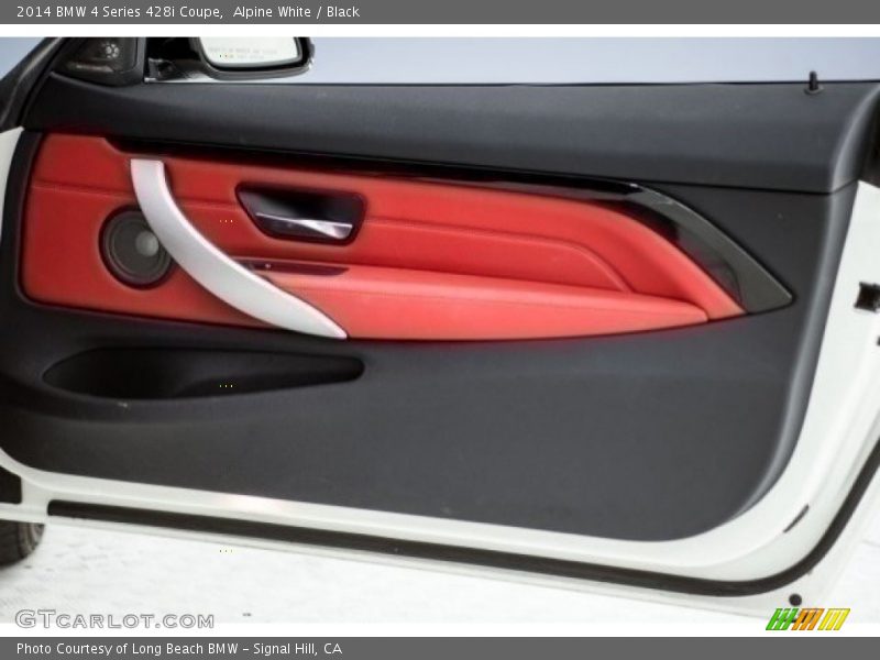 Alpine White / Black 2014 BMW 4 Series 428i Coupe
