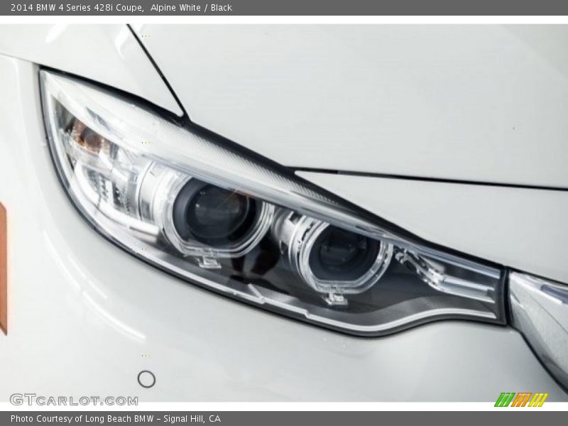 Alpine White / Black 2014 BMW 4 Series 428i Coupe