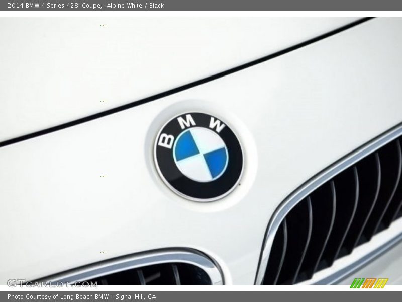 Alpine White / Black 2014 BMW 4 Series 428i Coupe