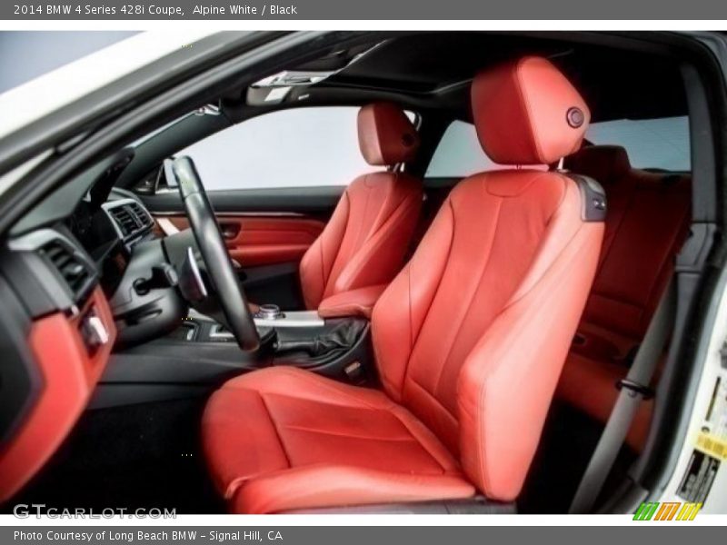 Alpine White / Black 2014 BMW 4 Series 428i Coupe