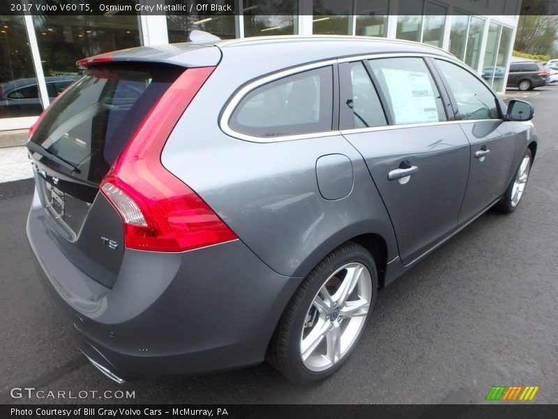 Osmium Grey Metallic / Off Black 2017 Volvo V60 T5
