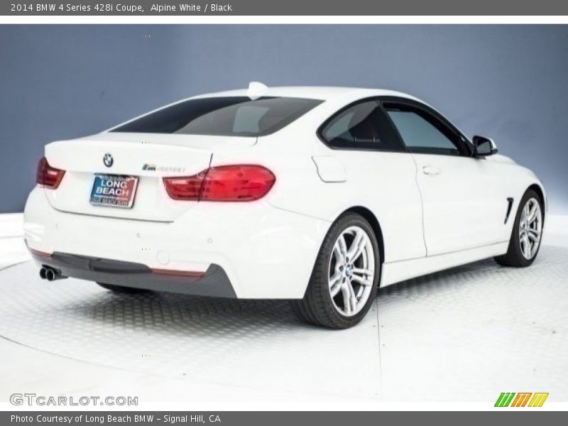 Alpine White / Black 2014 BMW 4 Series 428i Coupe