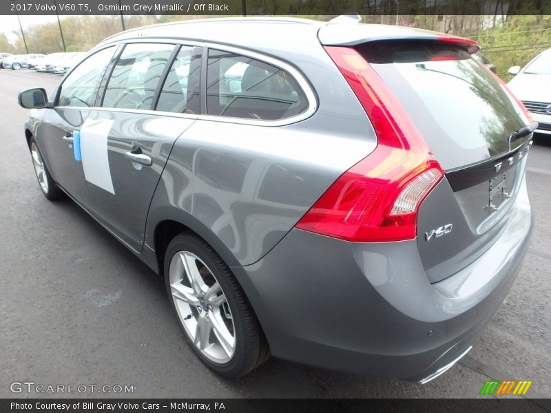 Osmium Grey Metallic / Off Black 2017 Volvo V60 T5