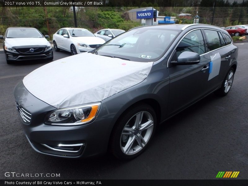 Osmium Grey Metallic / Off Black 2017 Volvo V60 T5