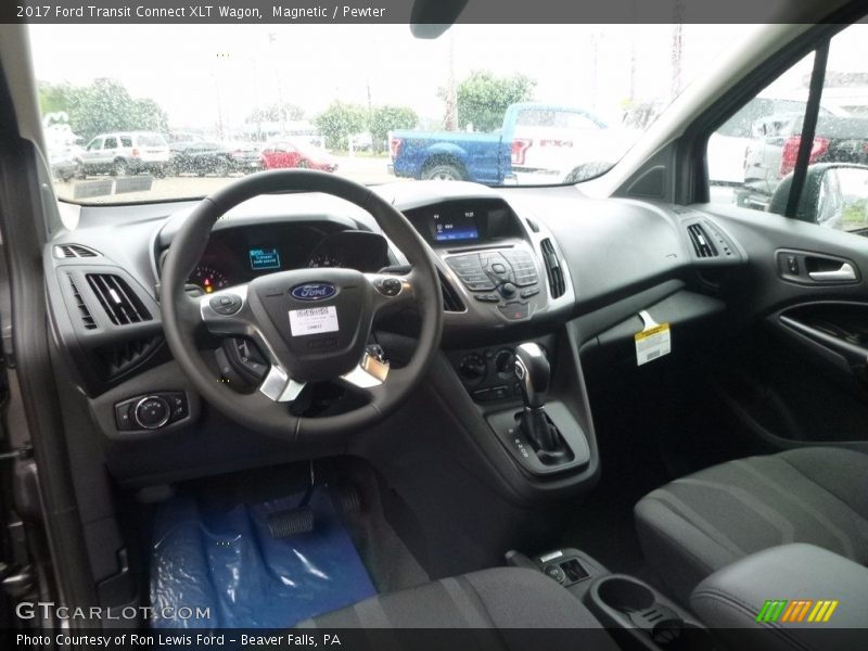 Magnetic / Pewter 2017 Ford Transit Connect XLT Wagon