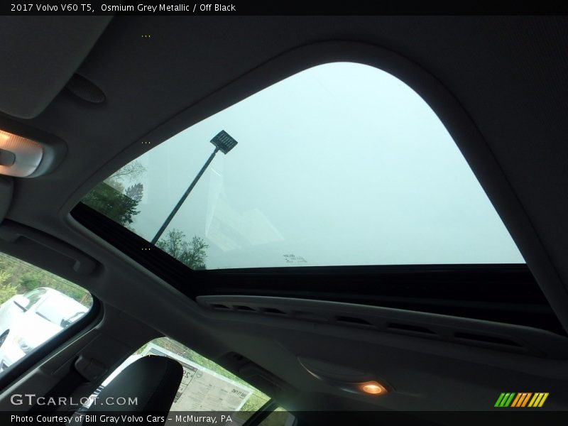 Sunroof of 2017 V60 T5