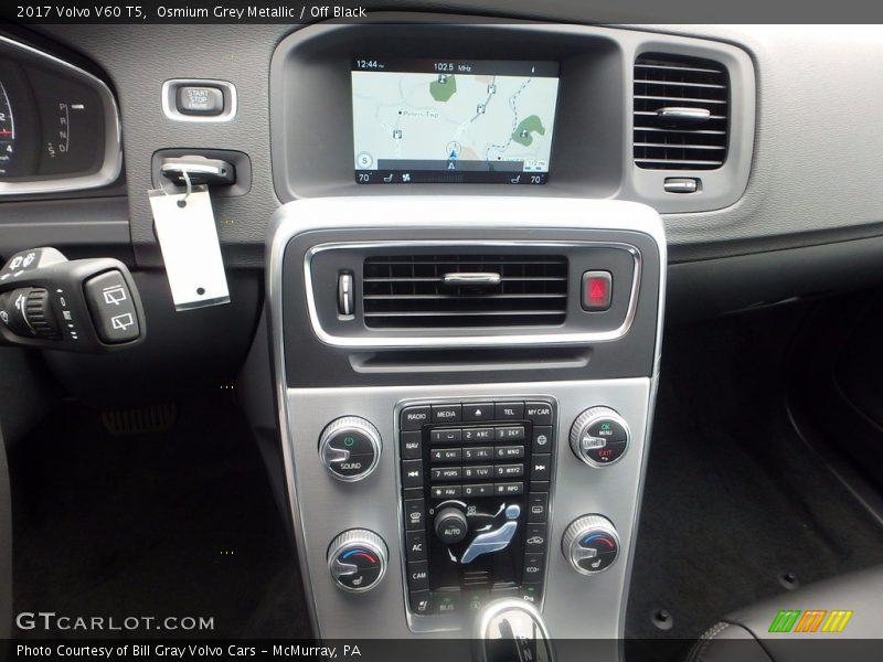 Controls of 2017 V60 T5