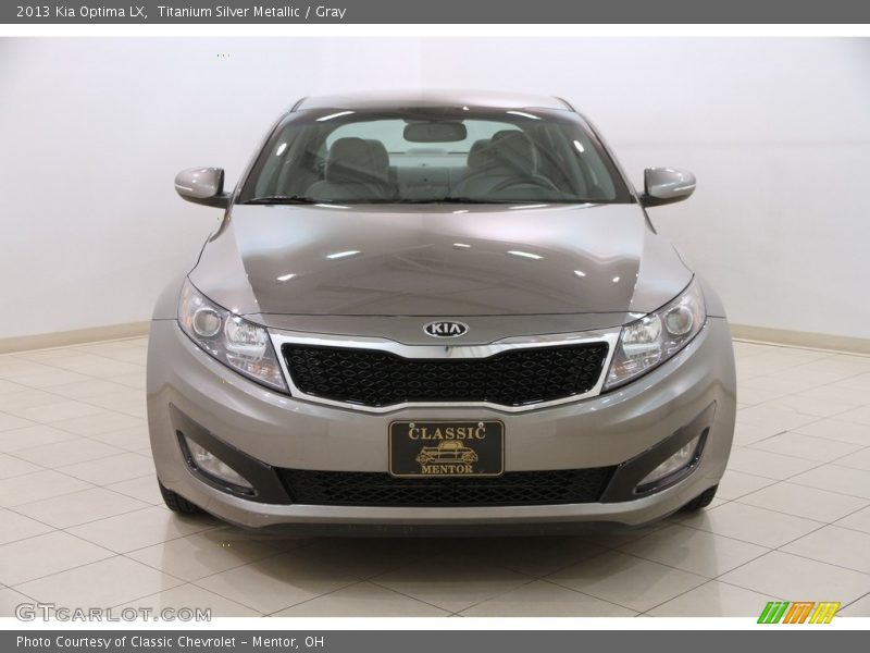 Titanium Silver Metallic / Gray 2013 Kia Optima LX