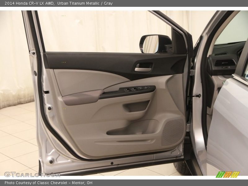 Urban Titanium Metallic / Gray 2014 Honda CR-V LX AWD
