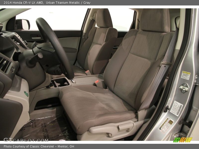 Urban Titanium Metallic / Gray 2014 Honda CR-V LX AWD