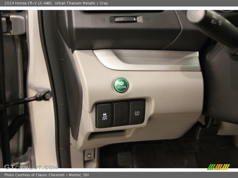 Urban Titanium Metallic / Gray 2014 Honda CR-V LX AWD