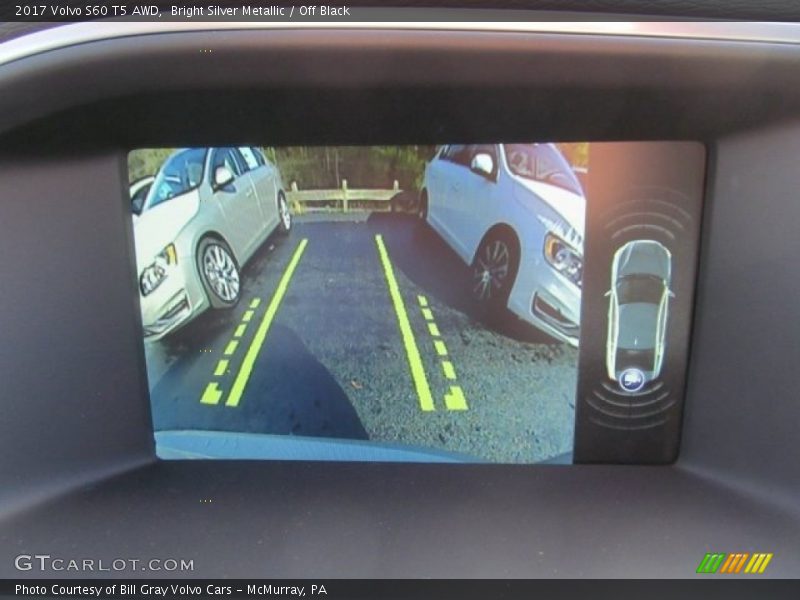 Bright Silver Metallic / Off Black 2017 Volvo S60 T5 AWD