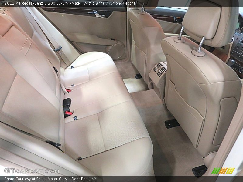 Arctic White / Almond/Mocha 2011 Mercedes-Benz C 300 Luxury 4Matic