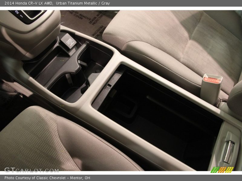 Urban Titanium Metallic / Gray 2014 Honda CR-V LX AWD