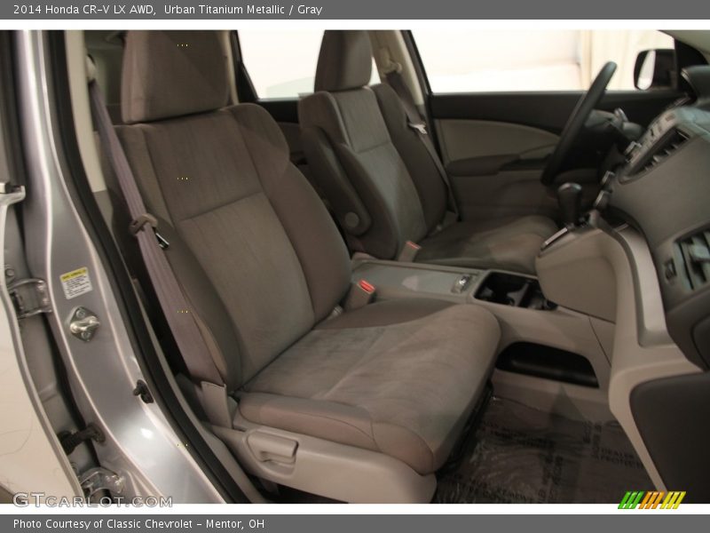 Urban Titanium Metallic / Gray 2014 Honda CR-V LX AWD
