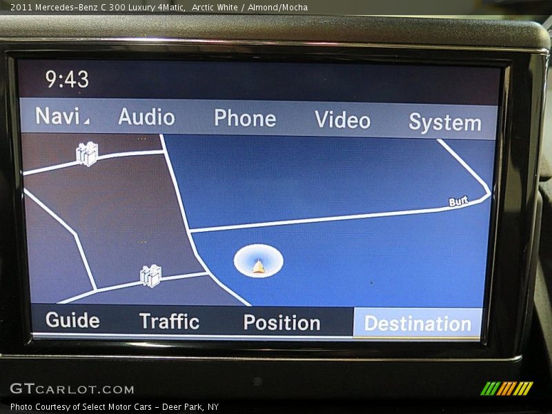Arctic White / Almond/Mocha 2011 Mercedes-Benz C 300 Luxury 4Matic