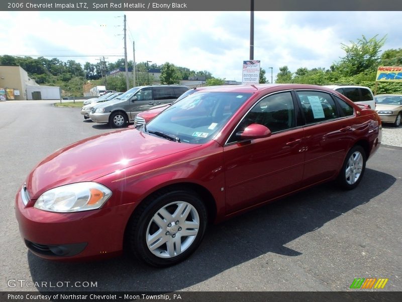 Sport Red Metallic / Ebony Black 2006 Chevrolet Impala LTZ