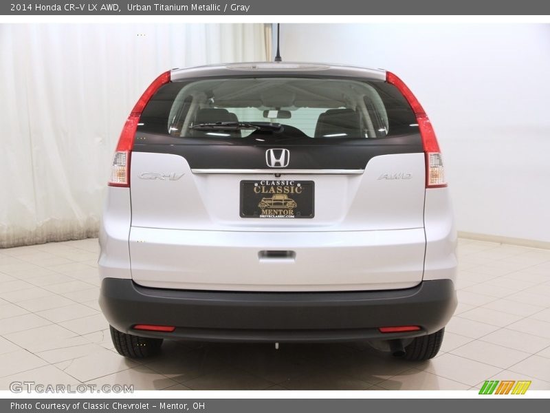 Urban Titanium Metallic / Gray 2014 Honda CR-V LX AWD