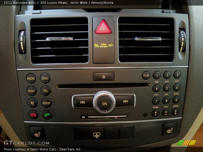 Arctic White / Almond/Mocha 2011 Mercedes-Benz C 300 Luxury 4Matic