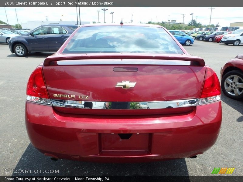 Sport Red Metallic / Ebony Black 2006 Chevrolet Impala LTZ