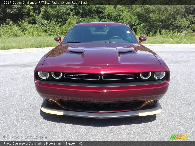 Octane Red / Black 2017 Dodge Challenger R/T Scat Pack