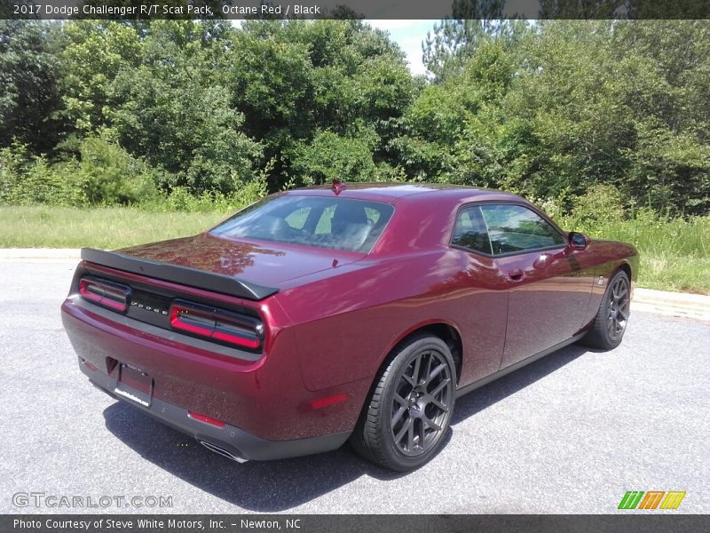 Octane Red / Black 2017 Dodge Challenger R/T Scat Pack