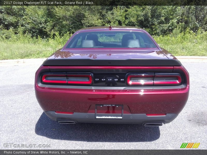 Octane Red / Black 2017 Dodge Challenger R/T Scat Pack