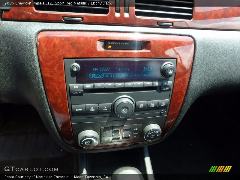 Sport Red Metallic / Ebony Black 2006 Chevrolet Impala LTZ