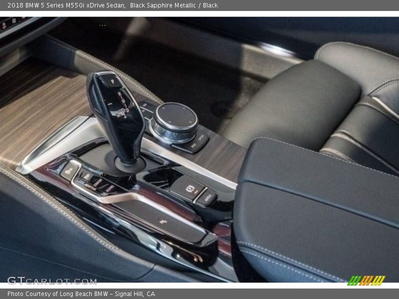 Black Sapphire Metallic / Black 2018 BMW 5 Series M550i xDrive Sedan