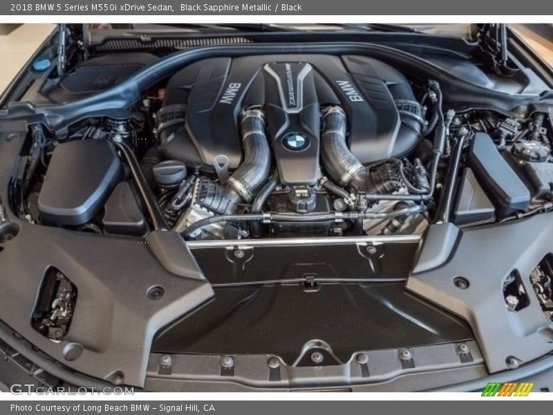  2018 5 Series M550i xDrive Sedan Engine - 4.4 Liter DI TwinPower Turbocharged DOHC 32-Valve VVT V8
