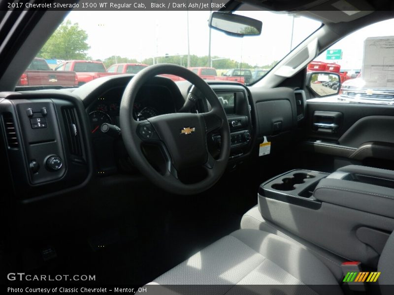 Black / Dark Ash/Jet Black 2017 Chevrolet Silverado 1500 WT Regular Cab