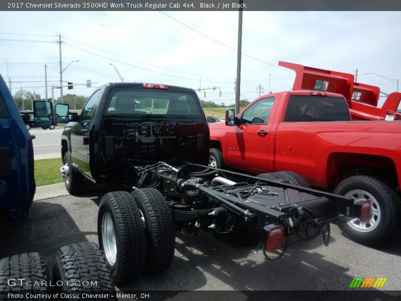 Black / Jet Black 2017 Chevrolet Silverado 3500HD Work Truck Regular Cab 4x4