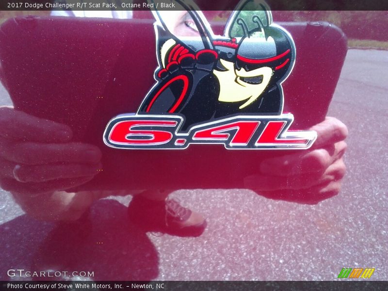 Octane Red / Black 2017 Dodge Challenger R/T Scat Pack