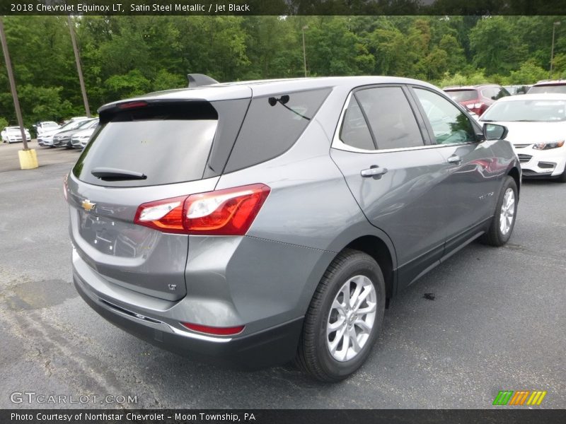 Satin Steel Metallic / Jet Black 2018 Chevrolet Equinox LT