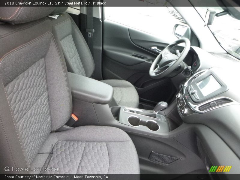 Satin Steel Metallic / Jet Black 2018 Chevrolet Equinox LT