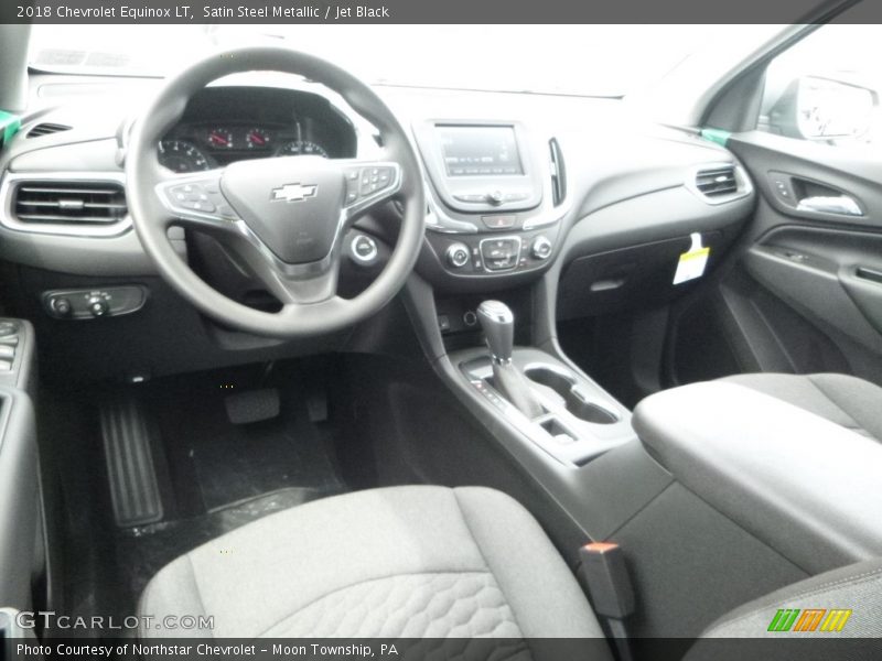 Satin Steel Metallic / Jet Black 2018 Chevrolet Equinox LT