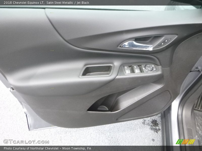 Satin Steel Metallic / Jet Black 2018 Chevrolet Equinox LT